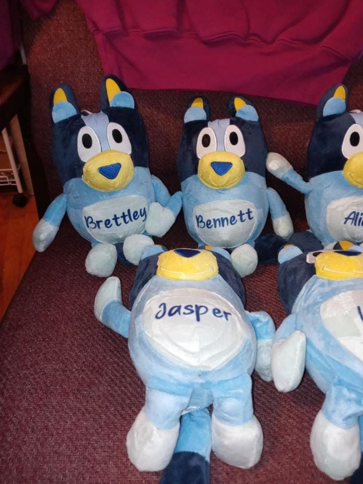Personalized 11" Bluey Plush